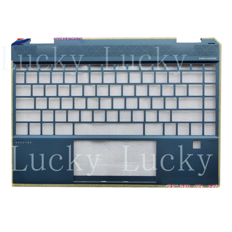 

Чехол-накладка на корпус (C-Shell) для ноутбука HP Spectre X360 13-AP, синий/коричневый