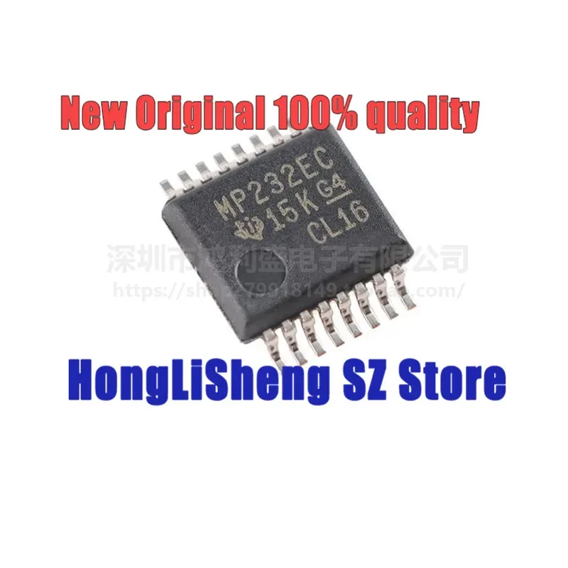 10 pz/lotto MAX3232ECDBR MAX3232EC MP232EC MAX3232 SSOP16 Chipset 100% Nuovo e Originale In Magazzino