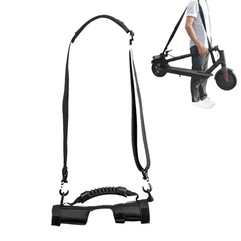 Scooter Carrying Strap Portable Scooter Straps With Shoulder Pad Scooter Accessories Comfy Scooter Carry Tool For Yoga Mat