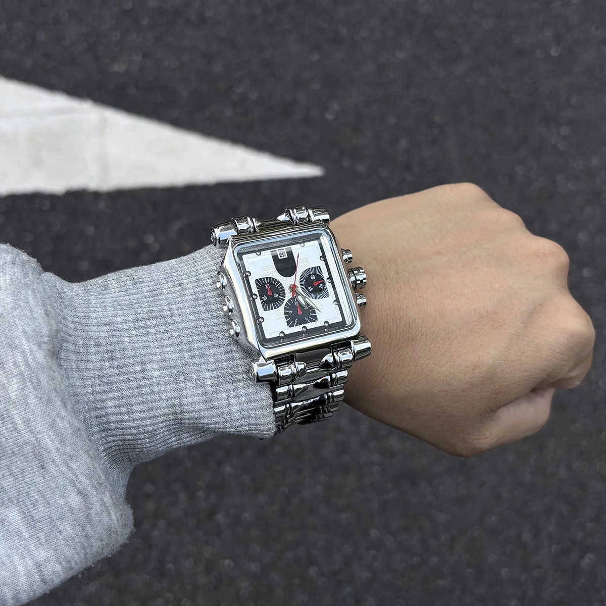 New popular men's watch high value fashion waterproof student quartz watch watch