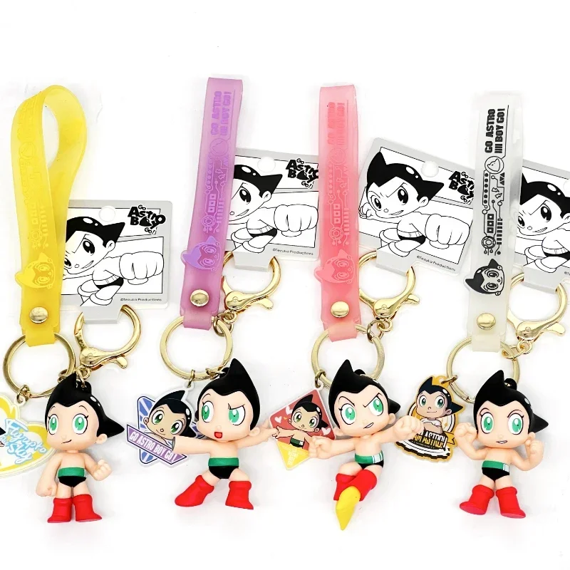 Astro Boy Car Keychain Pendant Cartoon Men\'s Bag School Bag Pendant Exquisite Women\'s Birthday Creative Gift