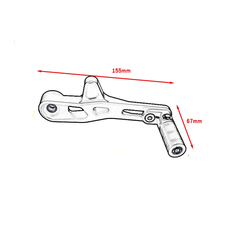 R1300GS Akcesoria motocyklowe Aluminiowa dźwignia zmiany biegów do BMW GS1300 R1300 GS R1300 R 1300GS 2023 2024