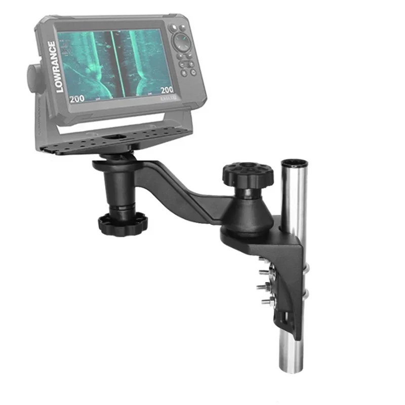 Horizontal Marine Mount With 6''  Swing Arm System for Fishfinders, GPS, Chartplotters