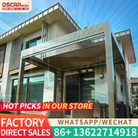 Adjustable DIY electric louvers for garden suitable for patio balcony backyard pergola