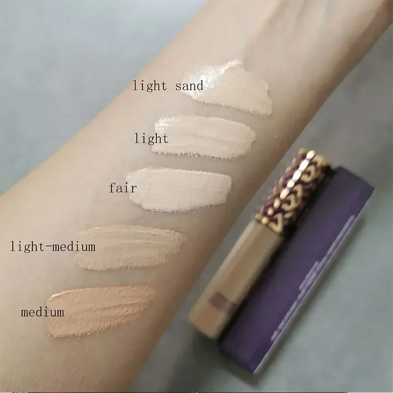 Concealer cair krim dasar perbaikan, Concealer Foundation cair 10ml dengan pengendali minyak, penutup noda lingkaran hitam wajah