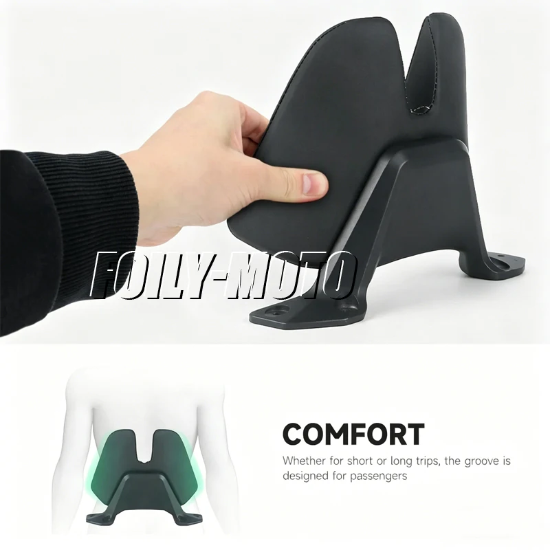 NEW Motorcycle Passenger Seat Rear Backrest Cushion Back Rest Pad For Honda X-ADV 750 XADV 750 X-adv750 Xadv 750 2017-2020