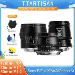 TTArtisan 17mm F1.4 35mm F1.4 50mm F1.2 APS-C Manual Focus 