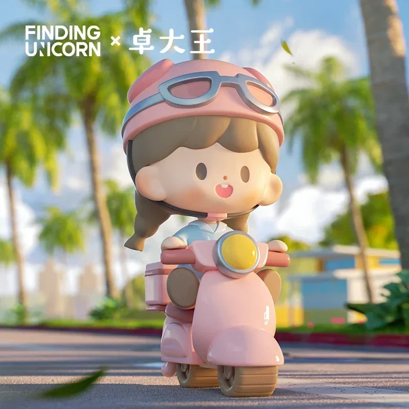 

Finding Unicorn zZoton Travel Together Series Blind Box Surprise Box Original Action Figure Cartoon Model Mystery Box Collection