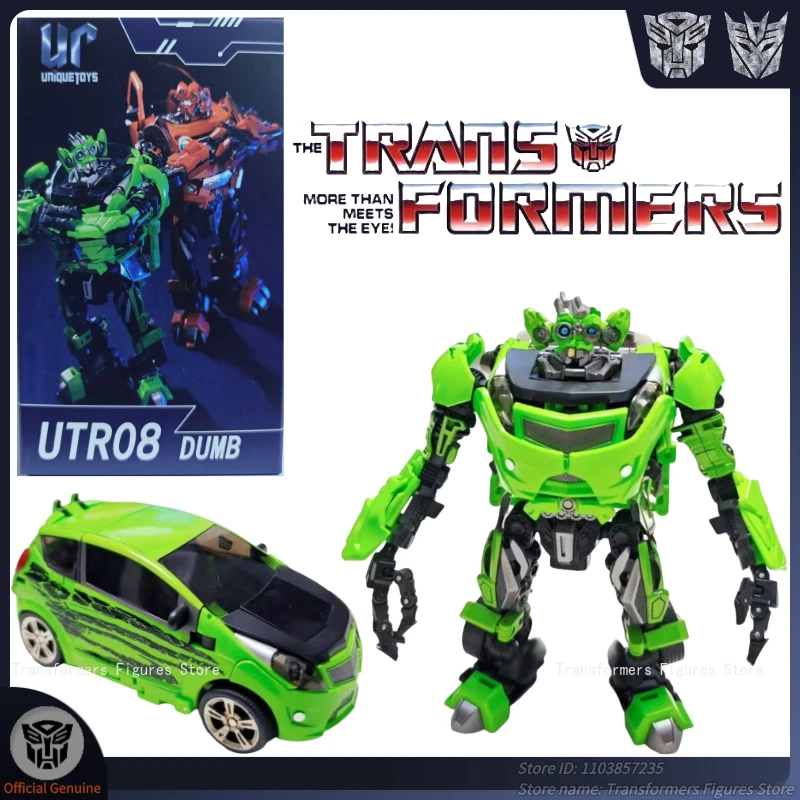 In Voorraad Transformers UT Uniek Speelgoed R08 Twin Brothers Skids Chromia Figuur Model Anime Action Vervorming Robot Auto Kid Geschenken