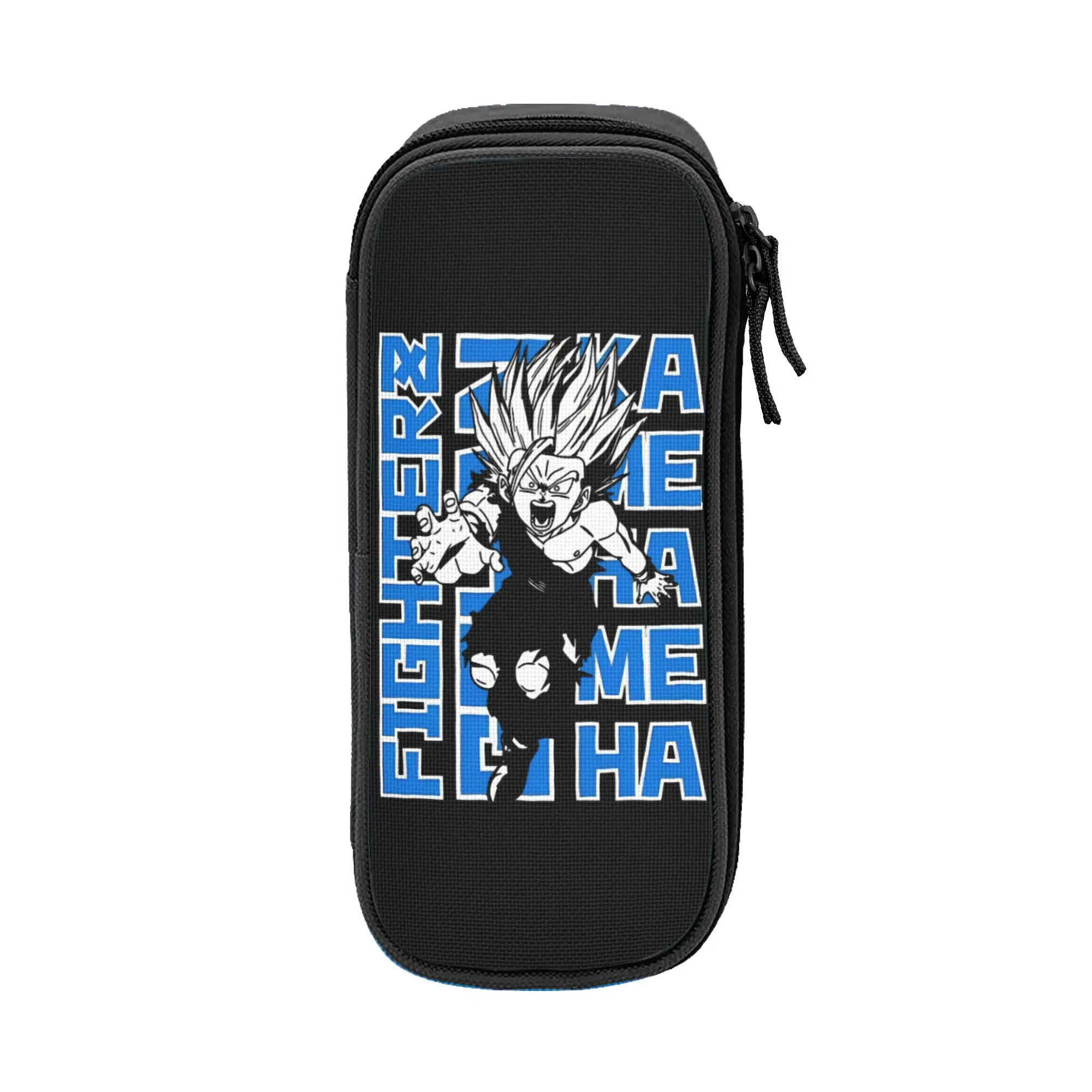 Large Capacity Pen Box DBZ dragonballz d-dragon-ball-l Office Supplies Double Layer Pencilcase Women Make Up Bag Amazing Gift