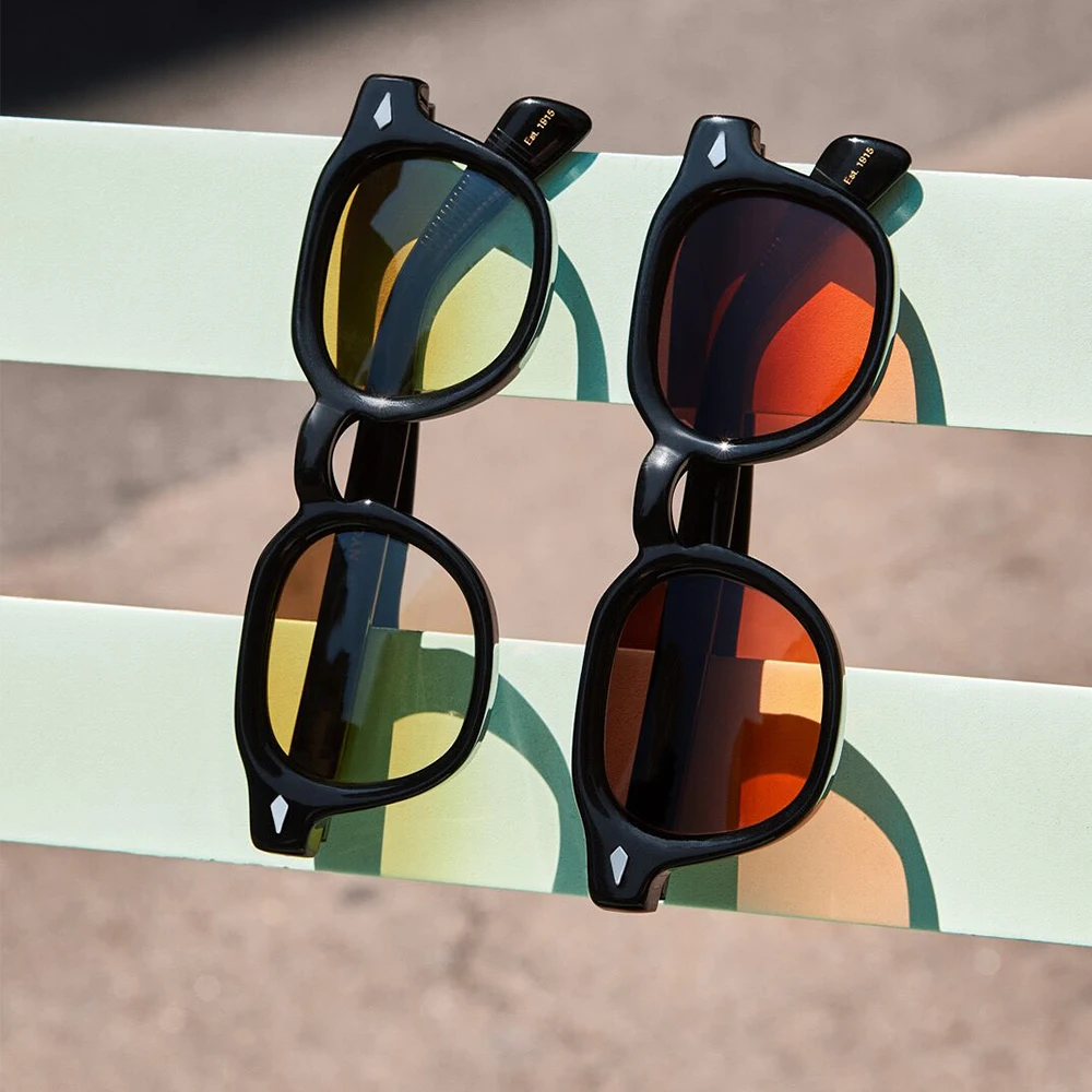 

Dolt Sun Tint Lens Vintage Sunglasses Women Eyewear Acetate Vintage Oval Sunglasses Polarized Men's Sunglasses