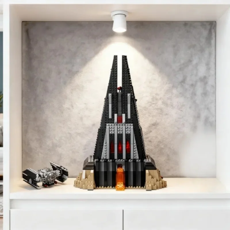 1060PCS Space Battle Series Darth House Building Blocks 2026 New Arrival Castle Model Creative Toys Christmas Gifts for Adults view 3