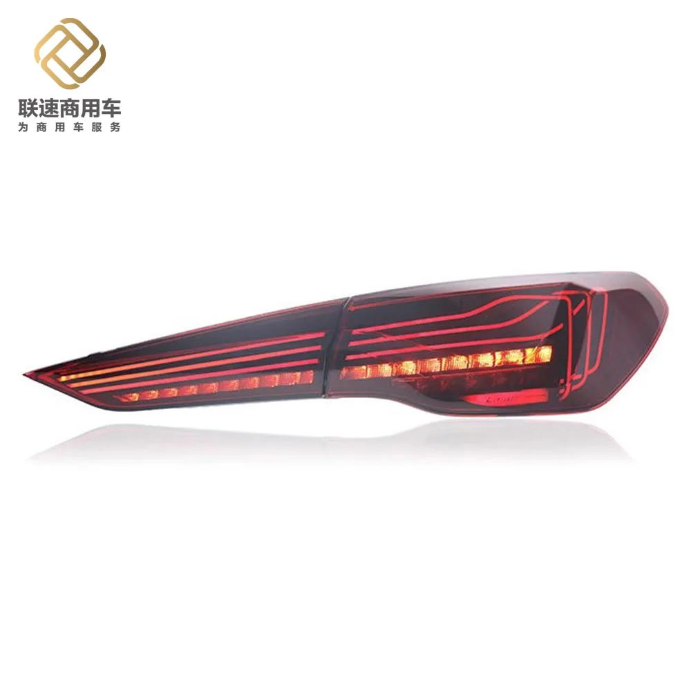 Custom LED Tail Light for BMW 4 Series M4 G22 G82 2020-2023 New Red Lens 12V 10000 Lumens 6000K CSL