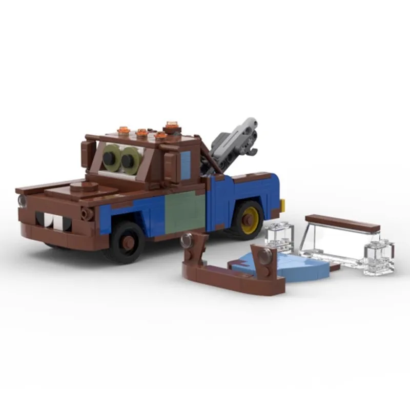 New in City Truck Chevroleted Trailer Tiny House Technical Car Model Building Blocks Toys For Kids Adults Christmas Gift