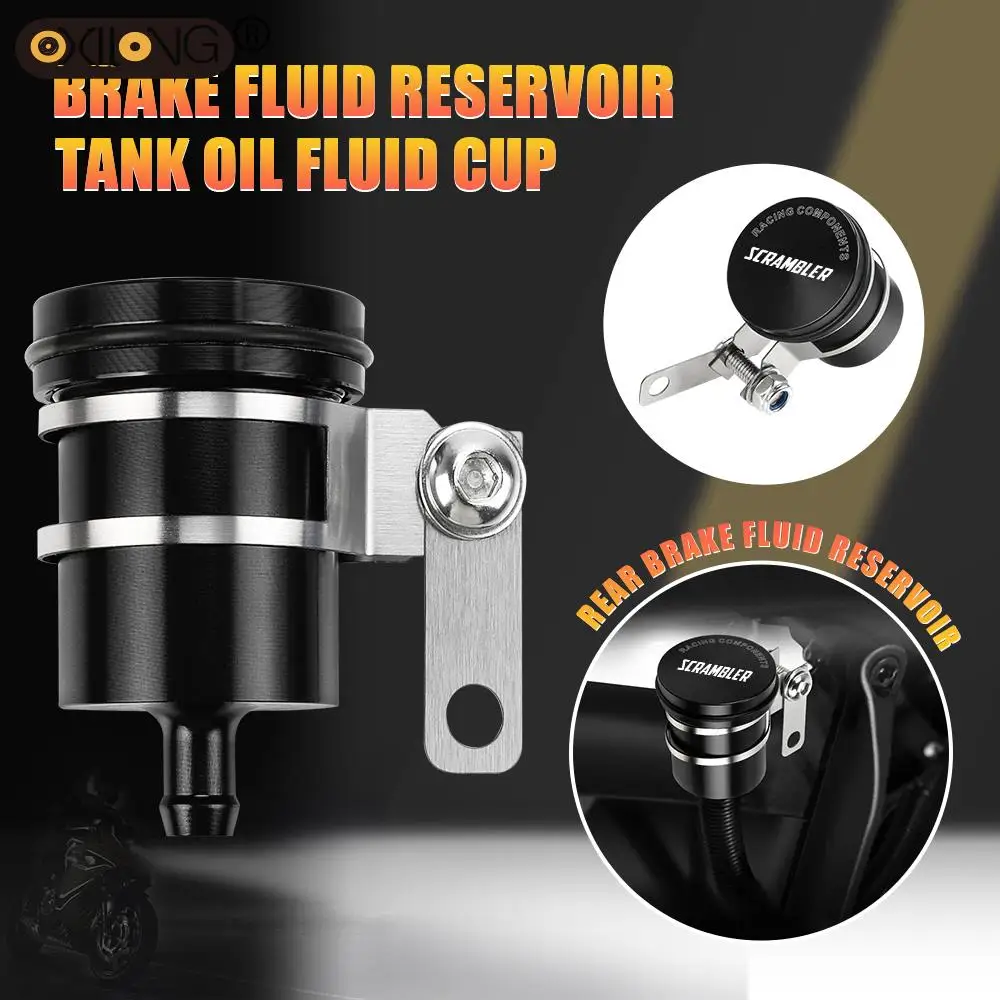 

For Ducati Scrambler 400 800 1100 2014 2015 2016 - 2023 Motorcycle Brake Clutch Tank Cylinder Fluid Oil Reservoir Oil Fluid Cup