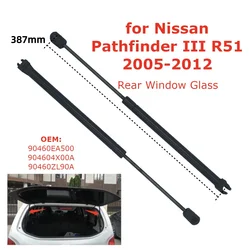 2Pcs 90460-ZL90A for Nissan Pathfinder R51 2005-2012 Car Rear Window Glass Gas Struts Lift Support Rods