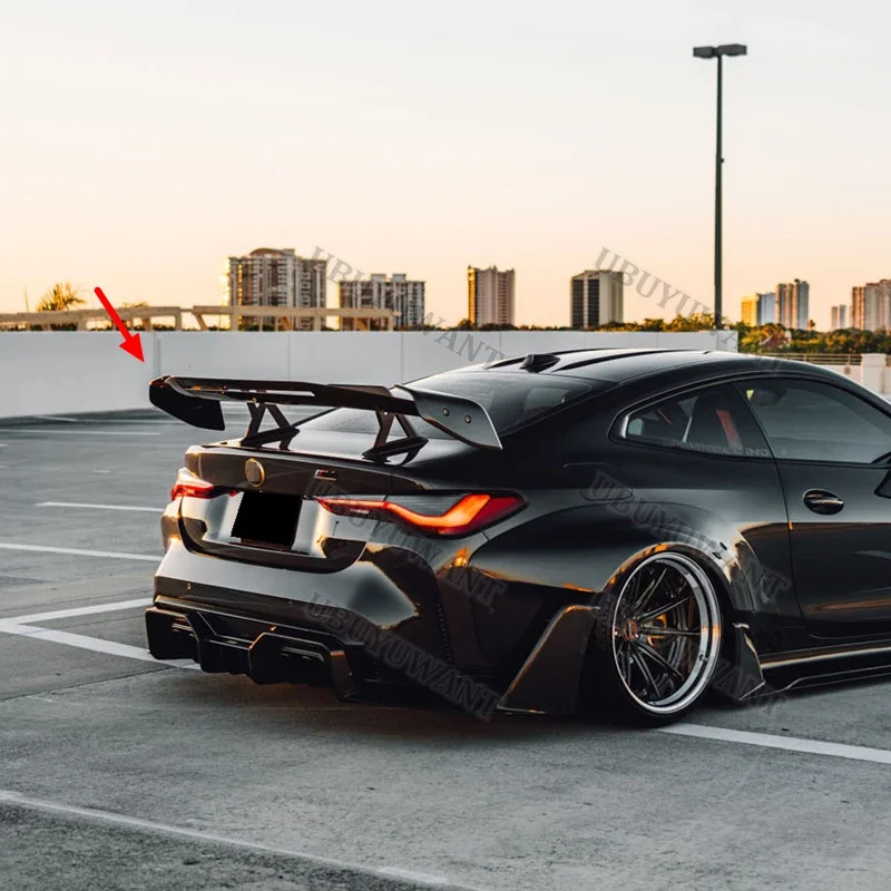 Für BMW M2 M3 M4 G42 G87 G20 G28 G22 G26 G30 G80 G82 High-Kick Heckspoiler Deckspoiler Heckflügel aus Kohlefaser