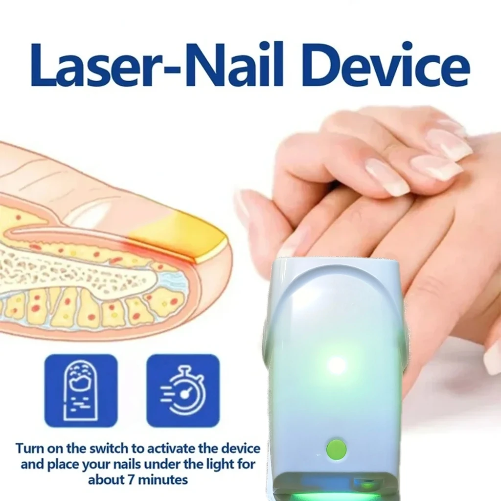 

Professional Nail Fungus Laser Removal Device, At-Home Therapy for Toenail and Fingernail Fungus Treatment & Care