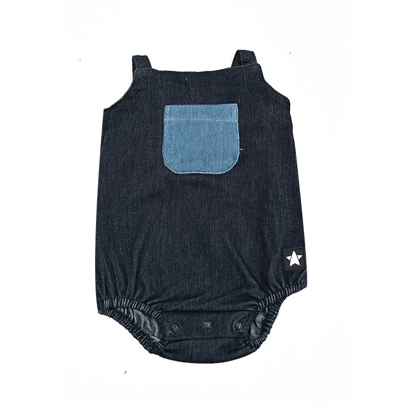 Patchwork Denim Set Tee – Baby Romper