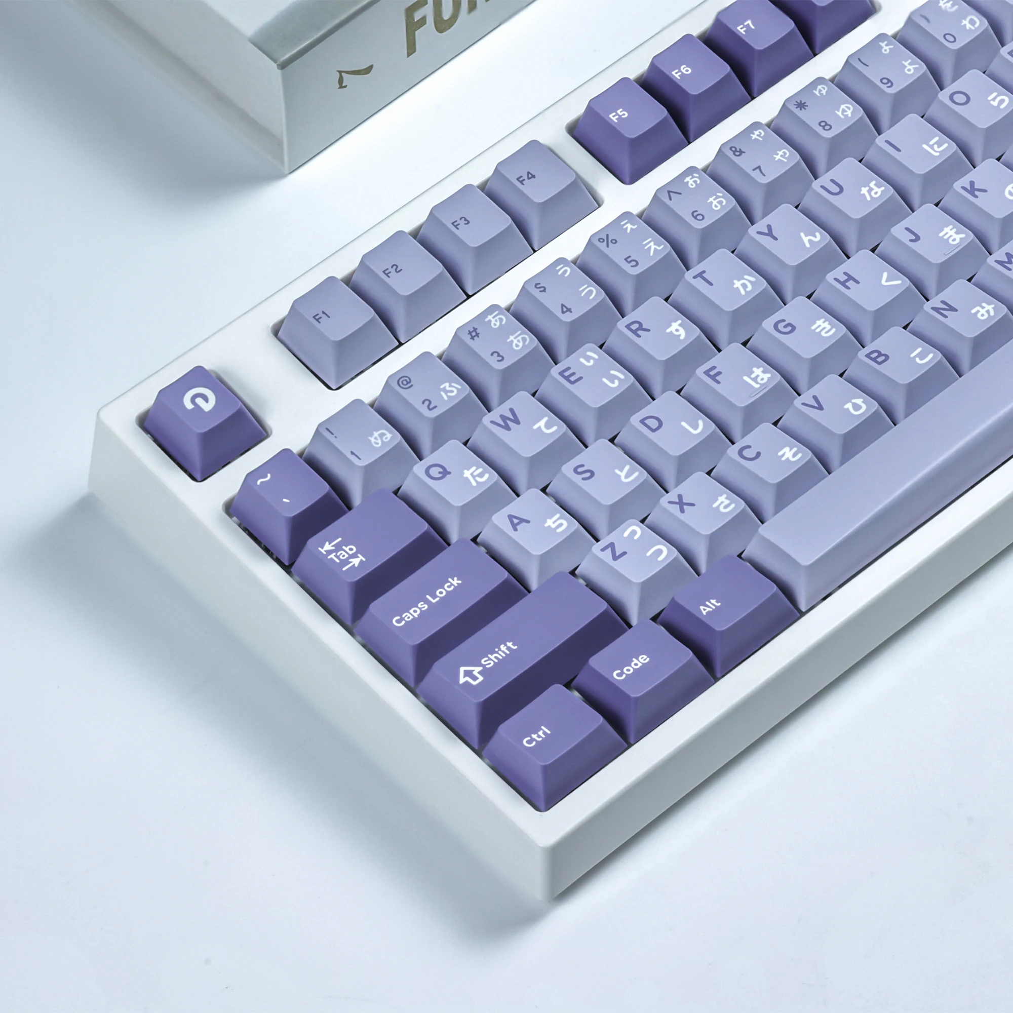 

Domikey Hush Deep Sea All in One Cherry Profile abs doubleshot keycap for mx keyboard poker 87 104 xd64 xd68 BM60 BM65 BM68