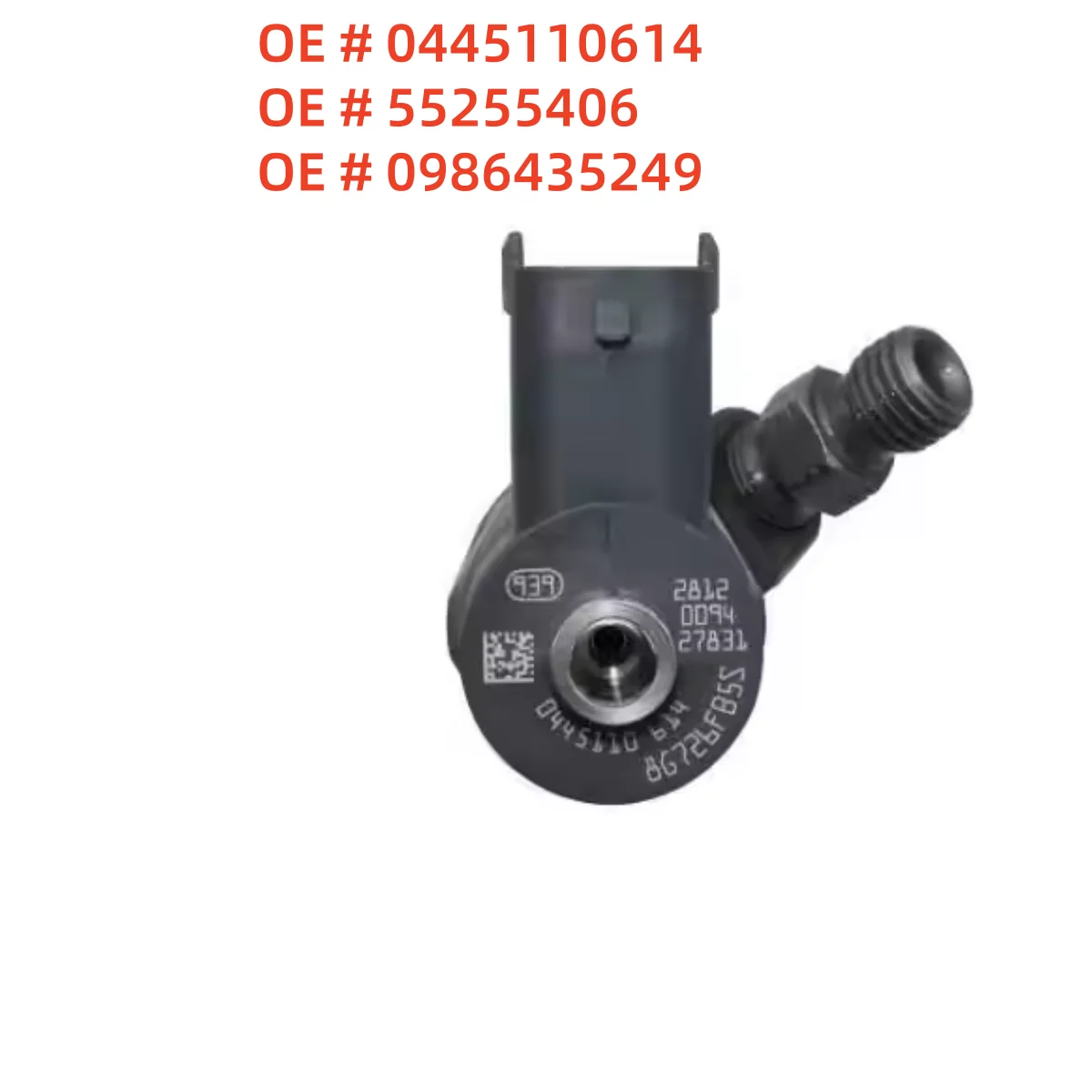 

0445110614 55255406 0986435249 Diesel Fuel Injector Nozzle For Fiat Doblo 500 Panda Fiorino Qubo Alfa Romeo 1.3D MultiJet