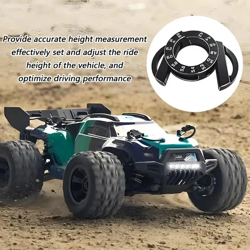 A2BE Measurement Tool for Vehicles 6.6mm Height Adjustment Aluminum Metal