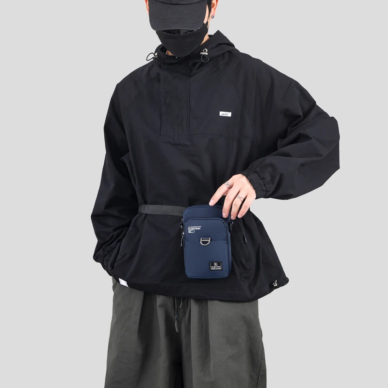 Sport-Geldbörse, Handytasche, Umhängetasche, Tasche, Gürtel, Handtasche, Geldbörse, Münzbörse, Retro-Schlüsselhalter, kleine Geldtasche – Detail 6