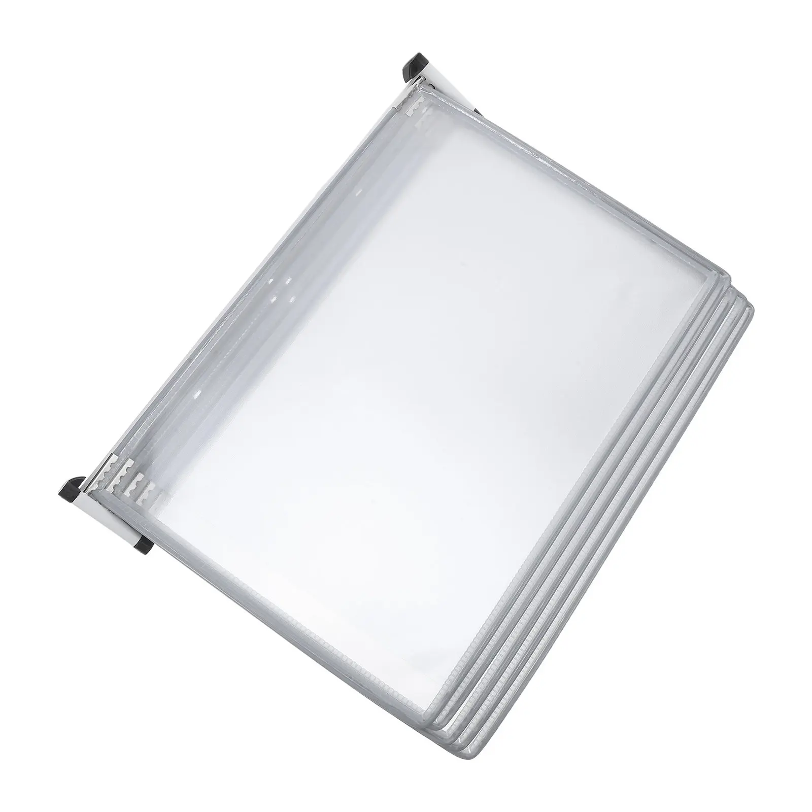 

Wall File Organizer 5 Page A4 Hanging Brochure Display Rack Space-Saving Document Holder for Office Meetings Workspace