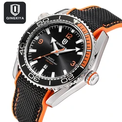 QINGXIYA Brand New Sports Quartz Watch Men Silicone Strap Waterproof Luminous Mens Watches Fashion Calendar Wristwatch Relogio