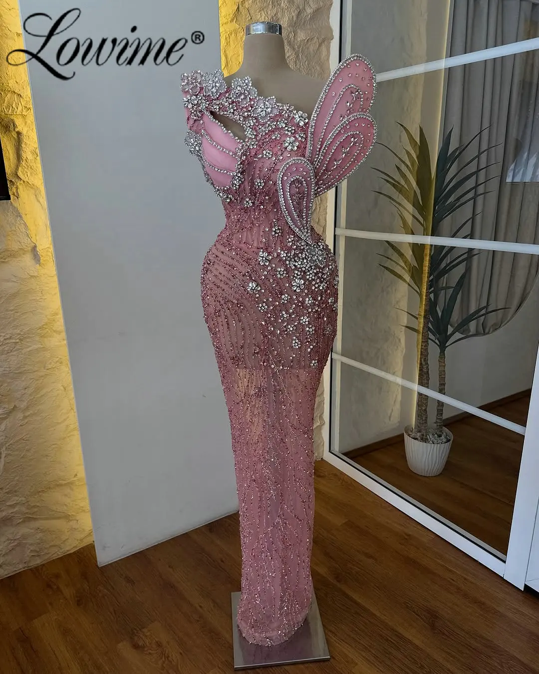 

Блестящие розовые платья для выпускного вечера с блестками и кристаллами, современная мода в арабском стиле, свадебные вечерние платья для дня рождения, 2026, по индивидуальному заказу