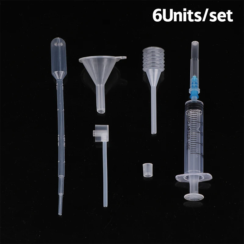 

6Units/Set Perfume Refill Tools Set Plastic Diffuser Straw Dropper Funnel Spray Dispensing Required Cosmetic Tools