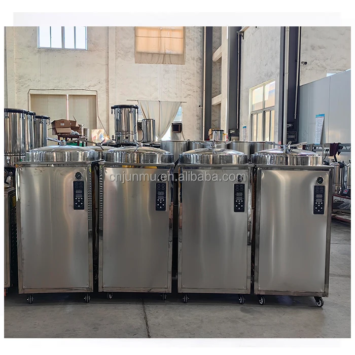 Bottle sterilization using autoclave steam method 250l autoclave mushroom sterilizer