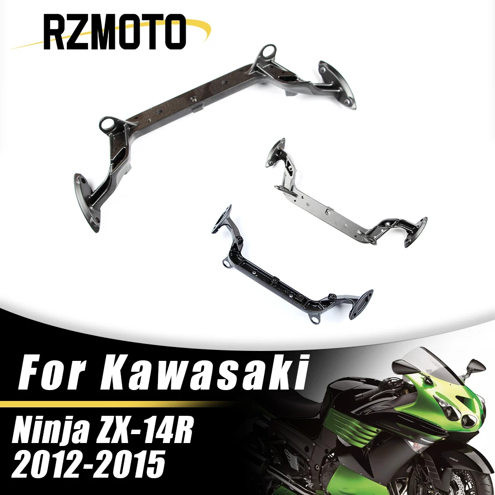 

Кронштейн фары для мотоцикла, верхняя стойка для Kawasaki ZX-14R ZX14R ZX 14 R 2006-2019, модифицированные детали мотоцикла