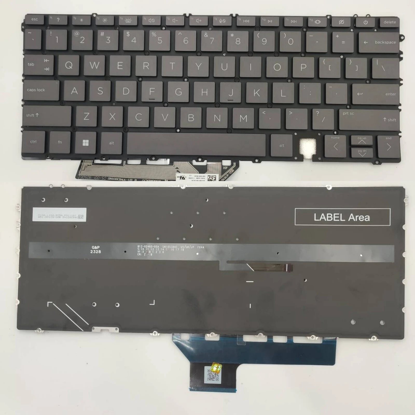 

US Layout for HP Spectre x360 2-in-1 14-EF 14T-EF TPN-C155 14-EF1047nr 14-ef0018na Laptop Keyboard