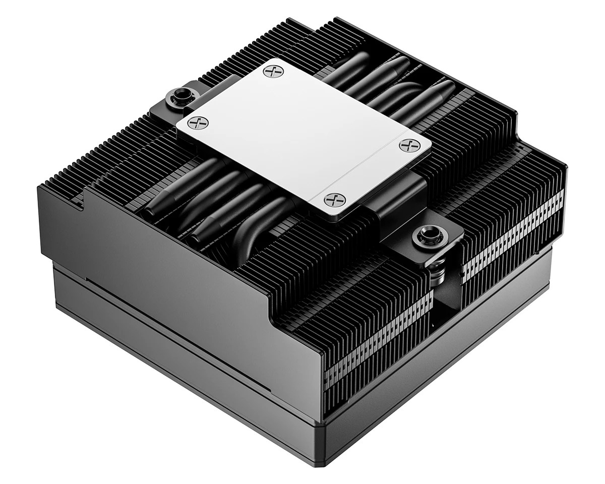あい ID Cooling IS-53-XT BLACK CPU cooling fan 4xФ6mm heatpipe+Copper