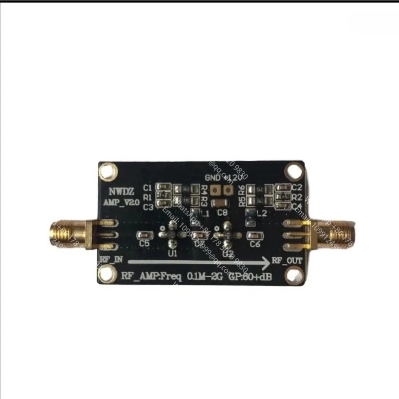 ツール-rf-ブロードバンドアンプ-低ノイズアンプ-lna-01m-2g-ゲイン-60db-二段増幅