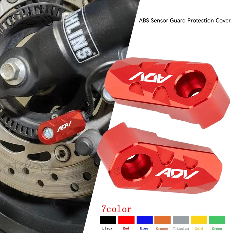 

For HONDA ADV 350 ADV 150 ADV150 ADV160 ADV 150 160 350 Motorcycle CNC aluminum Rear Wheel ABS Sensor Guard Protection Cover