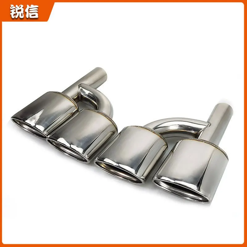 

Suitable for Mercedes-Benz C-Class W204E-Class W212ML Exhaust Pipe 60 Modified AMG Four Out Stainless Steel Tail Throat