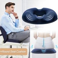 NEW Donut Cushion Hemorrhoid Seat Cushion Tailbone Coccyx Orthopedic Medical Seat Prostate Chair For Memory Foam Dropshippi S0J9