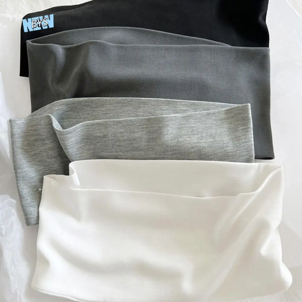 

Sweet Knit Cotton Elastic Headband Soft Sweat Absorbing Wide Knitted Headband Korean Yoga Sports Hairband Sports Hairband Girls