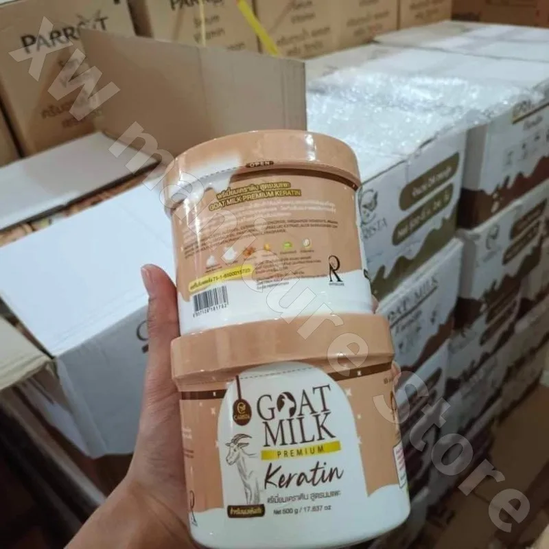 Thai Goat Milk Conditioner Moisturizing and Repairing Hair To Improve Hair Frizziness, Roughness and Splitting 500g