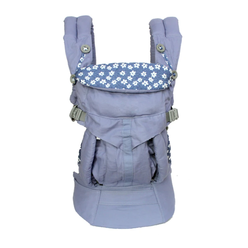 360 Four Position ergonomic Organic Cotton baby carrier Portable Multifunctional Kid carriage wrap Adjustbale baby sling