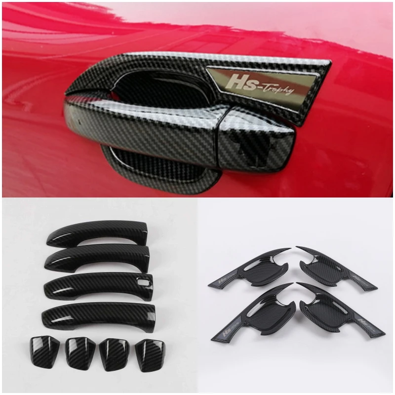 For MG HS 2018-2022 Door Handle Bowl Cap Decoration Accessories Door Handle Bowl Cap Cover Trim Car Door Pull Doorknob Catch