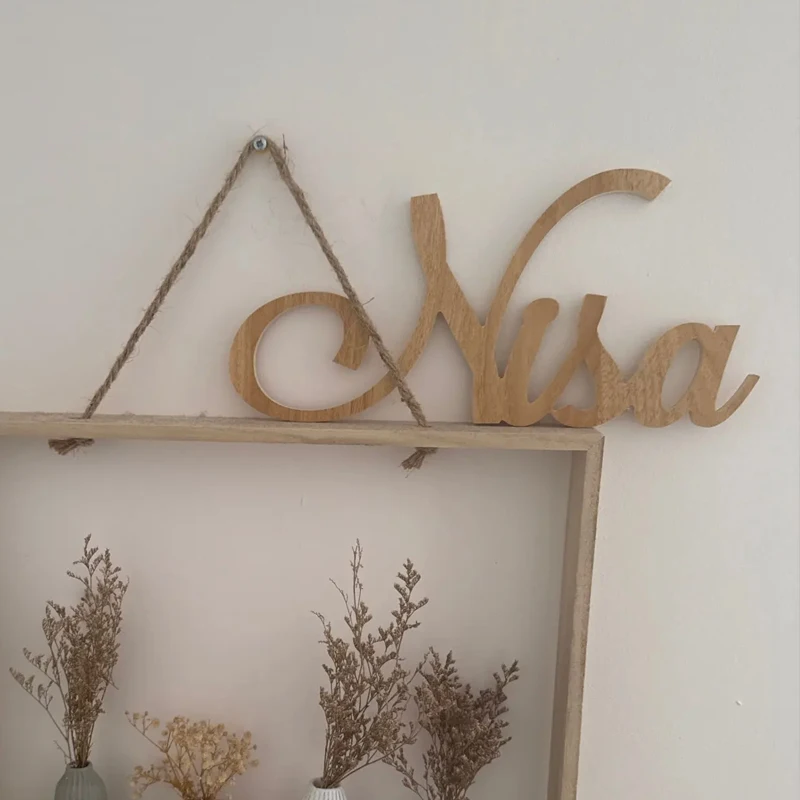 

Custom Personalised Door and Wall Name Sign, Color Plaque, Nursery, Baby, Christmas Gift, Room Name Plaque