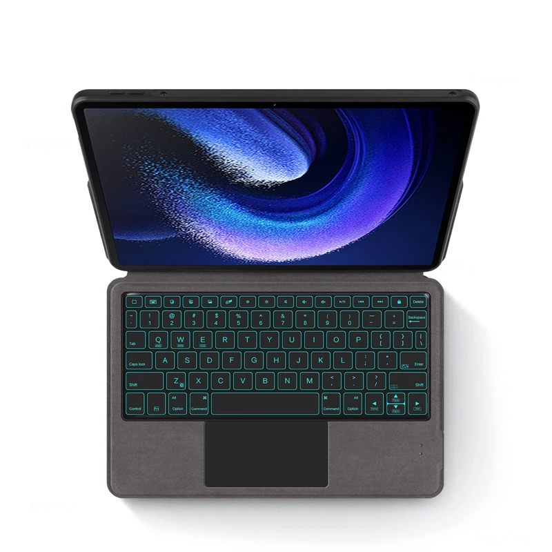 

AJIUYU Keyboard Stand Holder For Xiaomi Pad 6 Pro 2023 11" Tablet MiPad 6 MiPad6 Pro Touchpad Magic Keyboard Portuguese Spanish
