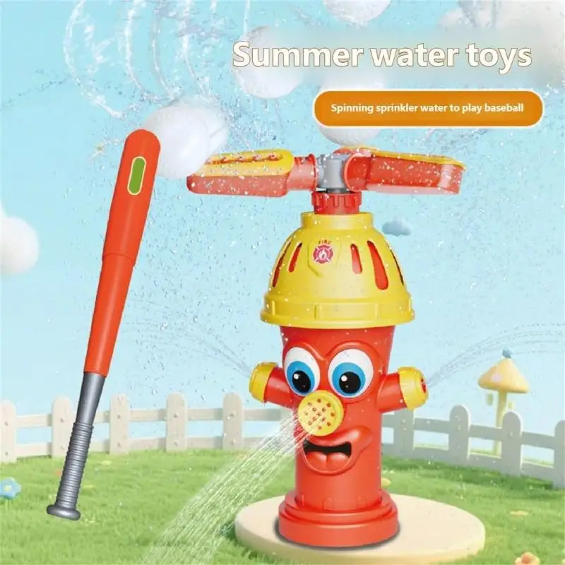 

Y88D Hydrant Design Water Sprayer Toy for Kids Backyard Entertainment Baseball Water Sprinkler Toy for Outdoor Camping