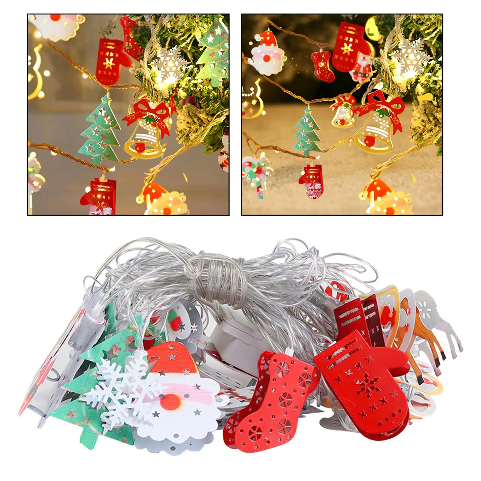 

Christmas String Lights LED Christmas Lights for Outdoor Backyard Fireplace
