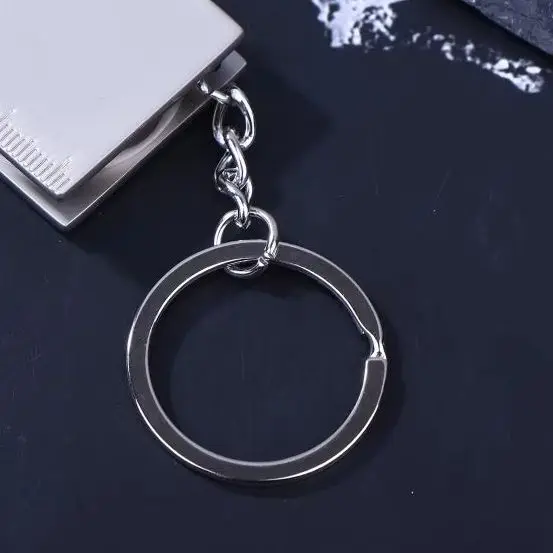 

1/2PCS Key Ring Pull Ruler DIY Hand Gauging Tools Tape Measure Keychain Portable Measuring Tools Retractable Rule