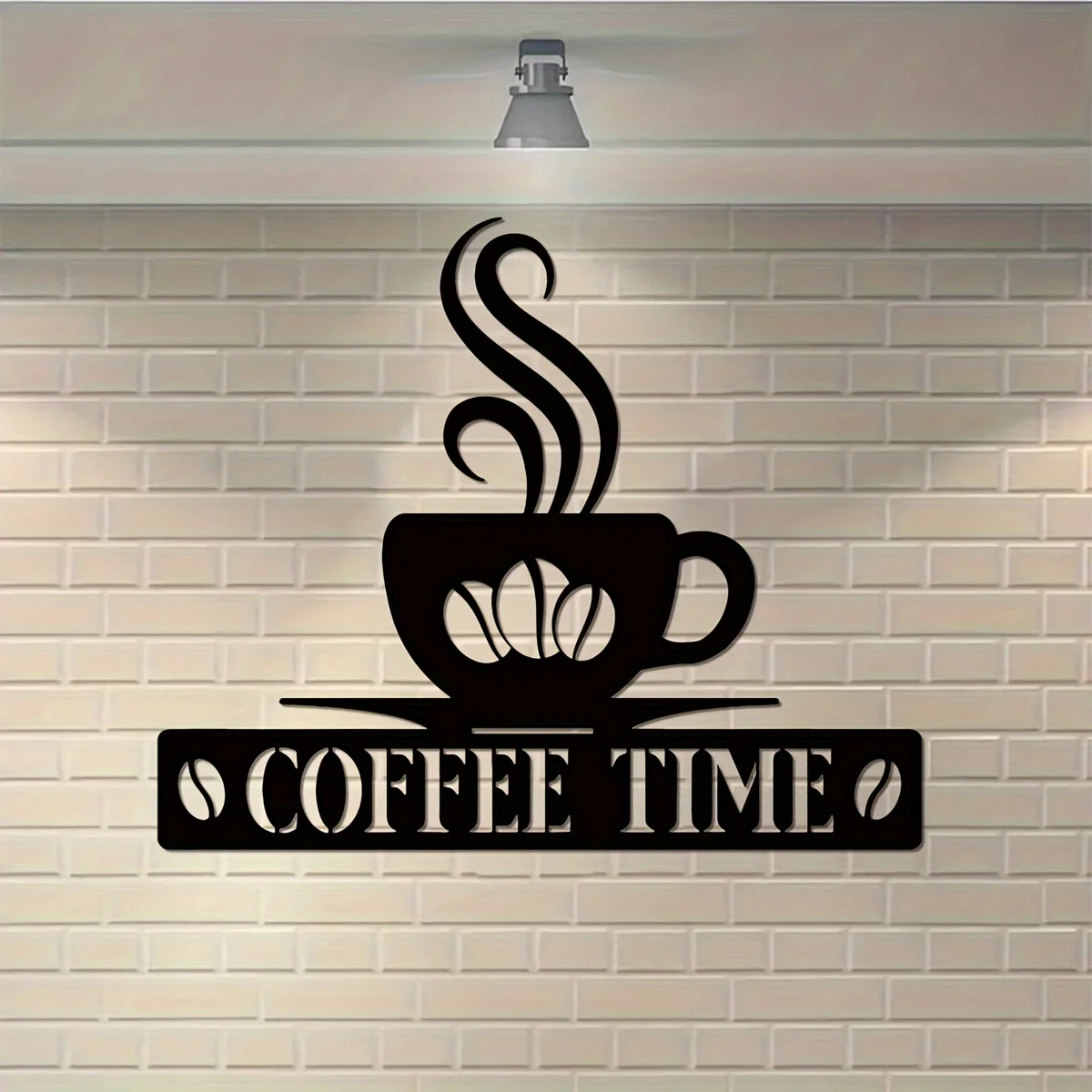 

1pc Metal Wall Art, Personalized Bar Metal Sign, Coffee Bar Decor, Coffee Sign, Cafe Decor, Coffee Time Wall Art Gift