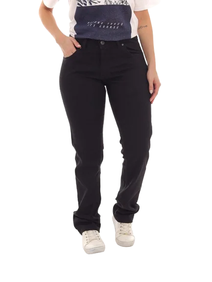 Oversed Skinny Jeans Black Cotton Pants